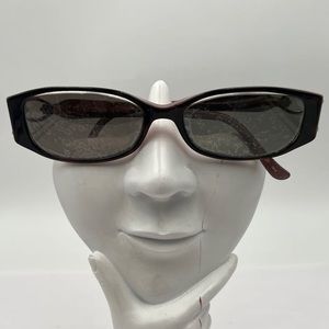 South Hampton Brown Oval Sunglasses Frames SH1011